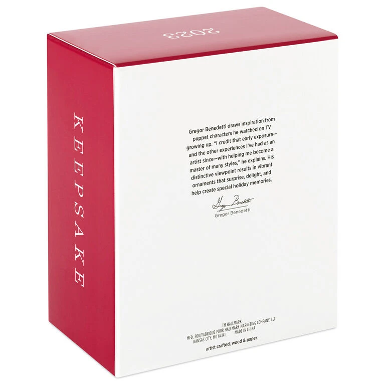 Hallmark Disney Mickey's Christmas Carol 40th Anniversary Papercraft Ornament 7 Hallmark Disney Mickey's Christmas Carol 40th Anniversary Papercraft Ornament - Image 5