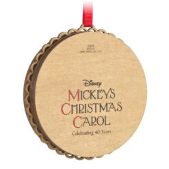 Hallmark Disney Mickey's Christmas Carol 40th Anniversary Papercraft Ornament 13 Hallmark Disney Mickey's Christmas Carol 40th Anniversary Papercraft Ornament -Hallmark Sales Store Mickeys Christmas Carol Characters Keepsake Ornament 1999QXD6669 06