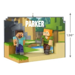 Hallmark Minecraft My World Personalized Ornament 7 Hallmark Minecraft My World Personalized Ornament -Hallmark Sales Store Minecraft My World Personalized Christmas Ornament 2499QHE2202B1 03