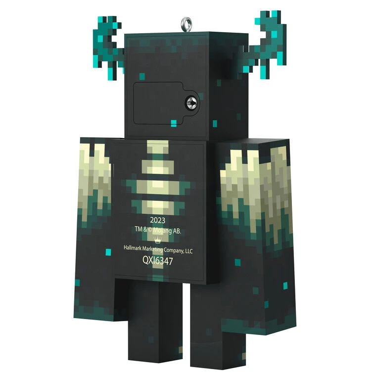 Hallmark Minecraft Warden Ornament With Light 8 Hallmark Minecraft Warden Ornament With Light - Image 6
