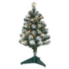 Hallmark Mini Flocked Pre-Lit Christmas Tree, 18.75" -Hallmark Sales Store Miniature Flocked PreLit Keepsake Christmas Tree 2999QSB6339 01