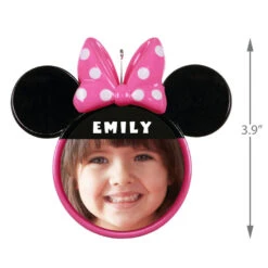 Hallmark Disney Minnie Mouse Ears Silhouette Text And Photo Personalized Ornament -Hallmark Sales Store Minnie Mouse Ears TextPhoto Personalized Ornament 2499QHE1963B2 03