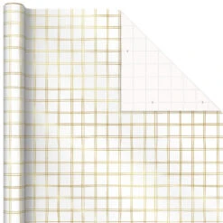 Hallmark Modern Holiday 3-Pack Wrapping Paper Assortment, 120 Sq. Ft. -Hallmark Sales Store Modern Holiday Wrapping Paper 5JXW1205 05