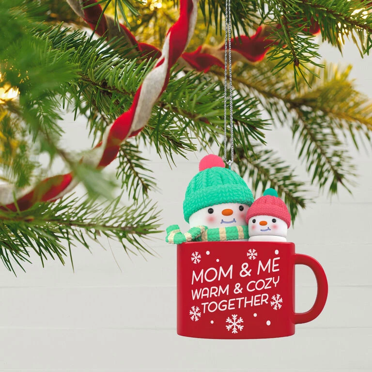 Hallmark Mom & Me Hot Cocoa Mug 2023 Ornament 4 Hallmark Mom & Me Hot Cocoa Mug 2023 Ornament - Image 2