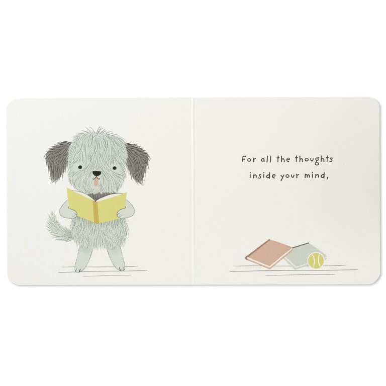 Hallmark MopTops Shaggy Dog Stuffed Animal With You Make Me Proud Board Book 8 Hallmark MopTops Shaggy Dog Stuffed Animal With You Make Me Proud Board Book - Image 6