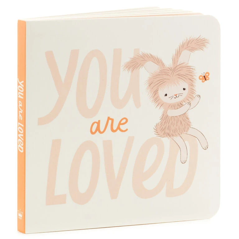 Hallmark MopTops Angora Bunny Stuffed Animal With You Are Loved Board Book 6 Hallmark MopTops Angora Bunny Stuffed Animal With You Are Loved Board Book - Image 4