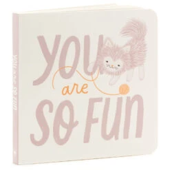 Hallmark MopTops Furry Cat Stuffed Animal With You Are So Fun Board Book 11 Hallmark MopTops Furry Cat Stuffed Animal With You Are So Fun Board Book -Hallmark Sales Store MopTops Plush Cat Stuffed Animal Board Book 1KID1533 04