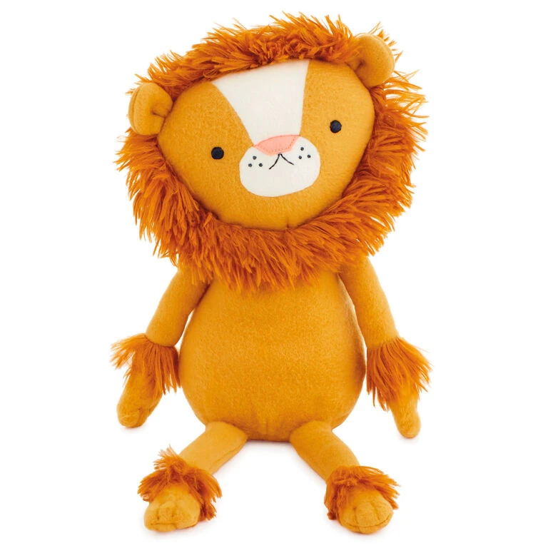 Hallmark MopTops Lion Stuffed Animal With You Are Brave Board Book 4 Hallmark MopTops Lion Stuffed Animal With You Are Brave Board Book - Image 2