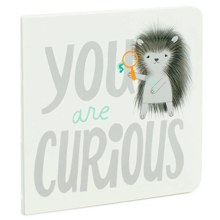 Hallmark MopTops Porcupine Stuffed Animal With You Are Curious Board Book 6 Hallmark MopTops Porcupine Stuffed Animal With You Are Curious Board Book - Image 4