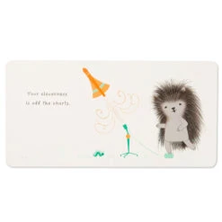 Hallmark MopTops Porcupine Stuffed Animal With You Are Curious Board Book 13 Hallmark MopTops Porcupine Stuffed Animal With You Are Curious Board Book -Hallmark Sales Store MopTops Plush Porcupine Stuffed Animal Board Book 1KID1536 06