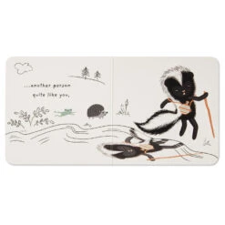 Hallmark MopTops Skunk Stuffed Animal With You Are Unique Board Book 13 Hallmark MopTops Skunk Stuffed Animal With You Are Unique Board Book -Hallmark Sales Store MopTops Plush Skunk Stuffed Animal and Board Book 1KID2082 06