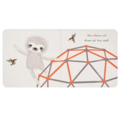 Hallmark MopTops Sloth Stuffed Animal With You Are The Best Board Book -Hallmark Sales Store MopTops Plush Sloth Stuffed Animal and Board Book 1KID2083 06