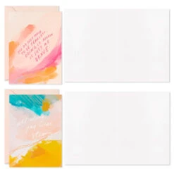 Hallmark Morgan Harper Nichols Booklet Of Assorted Blank Note Cards, Pack Of 12 -Hallmark Sales Store Morgan Harper Nichols Blank Note Cards in Booklet 3SOM1192 03