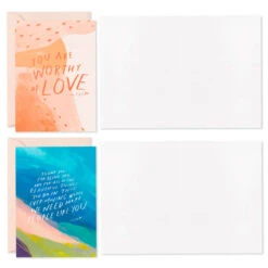 Hallmark Morgan Harper Nichols Booklet Of Assorted Blank Note Cards, Pack Of 12 -Hallmark Sales Store Morgan Harper Nichols Blank Note Cards in Booklet 3SOM1192 06