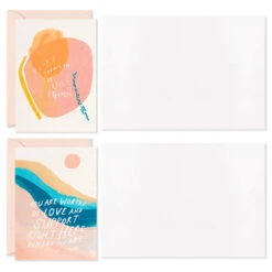 Hallmark Morgan Harper Nichols Booklet Of Assorted Blank Note Cards, Pack Of 12 -Hallmark Sales Store Morgan Harper Nichols Blank Note Cards in Booklet 3SOM1192 08