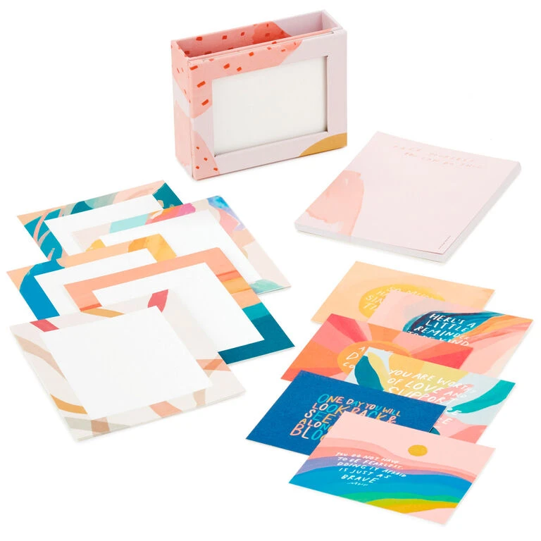 Hallmark Morgan Harper Nichols Art Prints, Notes And Memo Pad Set 4 Hallmark Morgan Harper Nichols Art Prints, Notes And Memo Pad Set - Image 2