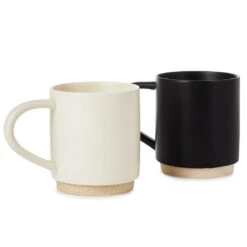 Hallmark Morning Person Stacking Mugs, Set Of 2 6 Hallmark Morning Person Stacking Mugs, Set Of 2 -Hallmark Sales Store Morning Person Stacking Mugs 1SNN1068 02