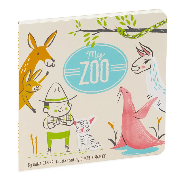 Hallmark My Zoo Board Book 3 Hallmark My Zoo Board Book