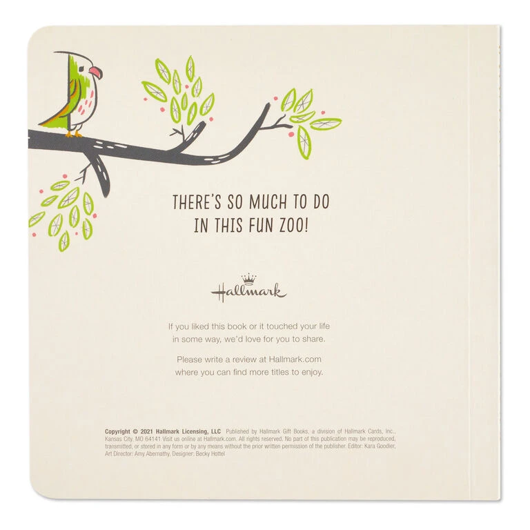 Hallmark My Zoo Board Book 4 Hallmark My Zoo Board Book - Image 2