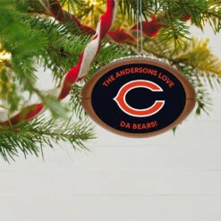 Hallmark NFL Football Chicago Bears Text Personalized Ornament 10 Hallmark NFL Football Chicago Bears Text Personalized Ornament -Hallmark Sales Store NFL Football Chicago Bears Text Personalized Ornament 2499QHE1985B6 02
