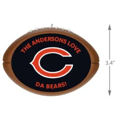Hallmark NFL Football Chicago Bears Text Personalized Ornament 11 Hallmark NFL Football Chicago Bears Text Personalized Ornament -Hallmark Sales Store NFL Football Chicago Bears Text Personalized Ornament 2499QHE1985B6 03