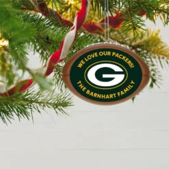 Hallmark NFL Football Green Bay Packers Text Personalized Ornament 10 Hallmark NFL Football Green Bay Packers Text Personalized Ornament -Hallmark Sales Store NFL Football Green Bay Packers Text Personalized Ornament 2499QHE1985B1 02