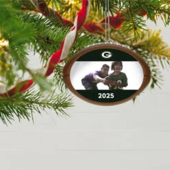 Hallmark NFL Football Green Bay Packers Text And Photo Personalized Ornament 10 Hallmark NFL Football Green Bay Packers Text And Photo Personalized Ornament -Hallmark Sales Store NFL Football Green Bay Packers Text and Photo Personalized Ornament 2499QHE1985B10 02
