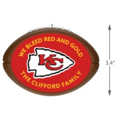 Hallmark NFL Football Kansas City Chiefs Text Personalized Ornament -Hallmark Sales Store NFL Football Kansas City Chiefs Text Personalized Ornament 2499QHE1985B5 03