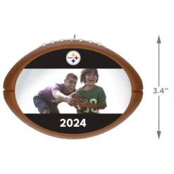 Hallmark NFL Football Pittsburgh Steelers Text And Photo Personalized Ornament -Hallmark Sales Store NFL Football Pittsburgh Steelers Text and Photo Personalized Ornament 2499QHE1985B11 03