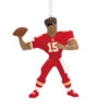 NFL Kansas City Chiefs Patrick Mahomes II Hallmark Ornament 1 NFL Kansas City Chiefs Patrick Mahomes II Hallmark Ornament -Hallmark Sales Store NFL Kansas City Chiefs Patrick Mahomes II Christmas Ornament 1OSL1547 01