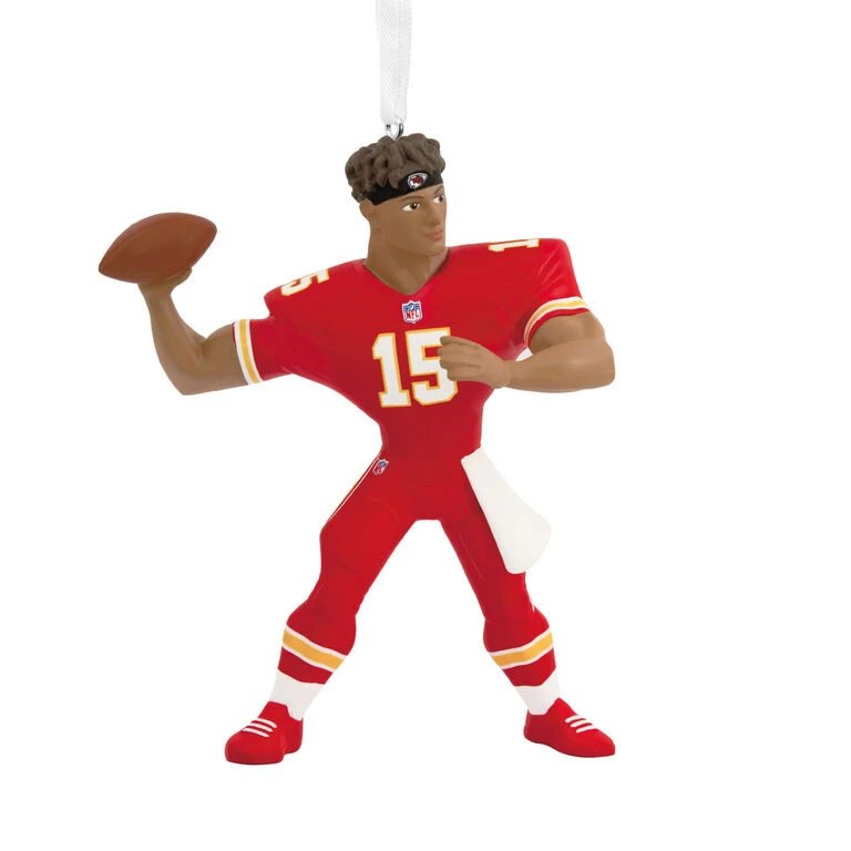 NFL Kansas City Chiefs Patrick Mahomes II Hallmark Ornament 3 NFL Kansas City Chiefs Patrick Mahomes II Hallmark Ornament