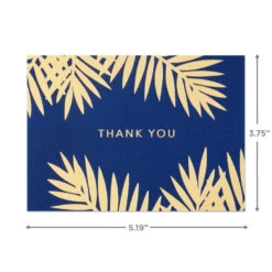 Hallmark Bulk Navy And Gold Assorted Blank Thank-You Notes, Box Of 120 12 Hallmark Bulk Navy And Gold Assorted Blank Thank-You Notes, Box Of 120 -Hallmark Sales Store Navy and Gold Assorted Blank ThankYou Notes Bulk Pack 5STZ1064 04