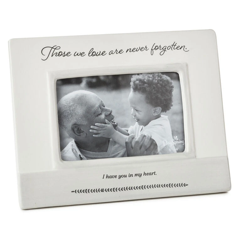 Hallmark Never Forgotten Memorial Picture Frame, 4x6 3 Hallmark Never Forgotten Memorial Picture Frame, 4x6
