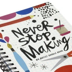 Hallmark Never Stop Making Artist Doodle Book 14 Hallmark Never Stop Making Artist Doodle Book -Hallmark Sales Store Never Stop Making Artist Prompted Journal 3HWJ2104 05