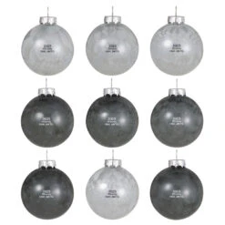 Hallmark Disney Tim Burton's The Nightmare Before Christmas Halloween Town Glass Ornaments, Set Of 9 -Hallmark Sales Store Nightmare Before Christmas Glass Ball Keepsake Ornaments 2999QSB6289 06