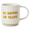Hallmark No Coffee, No Talkie Funny Mug, 16 Oz. -Hallmark Sales Store No Coffee No Talkie Funny Coffee Mug 1MUG3518 01