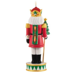 Hallmark Noble Nutcrackers Special Edition Porcelain Ornament -Hallmark Sales Store Nutcracker With Tree Keepsake Ornament 3499QGO2979 06