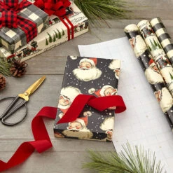 Hallmark Old-Fashioned Christmas 3-Pack Wrapping Paper, 120 Sq. Ft. 11 Hallmark Old-Fashioned Christmas 3-Pack Wrapping Paper, 120 Sq. Ft. -Hallmark Sales Store OldFashioned Christmas 3Pack Wrapping Paper 5JXW1077 03