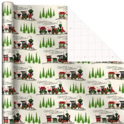 Hallmark Old-Fashioned Christmas 3-Pack Wrapping Paper, 120 Sq. Ft. 15 Hallmark Old-Fashioned Christmas 3-Pack Wrapping Paper, 120 Sq. Ft. -Hallmark Sales Store OldFashioned Christmas 3Pack Wrapping Paper 5JXW1077 07