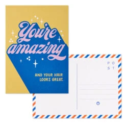 Hallmark Keep It Sunny Postcards, Book Of 10 14 Hallmark Keep It Sunny Postcards, Book Of 10 -Hallmark Sales Store Orange and Blue Keep It Sunny Postcards 1SOM3857 03