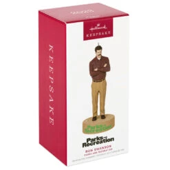 Hallmark Parks And Recreation Ron Swanson Ornament With Sound -Hallmark Sales Store Parks and Rec Ron Swanson Keepsake Ornament 2199QXI7277 04