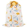 Hallmark 28" Pastel Animals Large Fabric Gift Bag With Tag 2 Hallmark 28" Pastel Animals Large Fabric Gift Bag With Tag -Hallmark Sales Store Pastel Animals Fabric Gift Sack With Tag 1499EGB7167 01