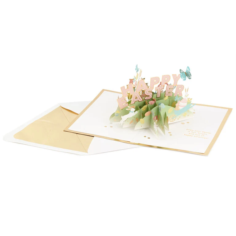 Hallmark Happy Surprises 3D Pop-Up Easter Card 4 Hallmark Happy Surprises 3D Pop-Up Easter Card - Image 2