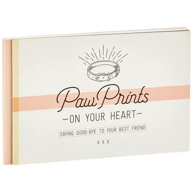 Hallmark Paw Prints On Your Heart: Saying Good-bye To Your Best Friend 3 Hallmark Paw Prints On Your Heart: Saying Good-bye To Your Best Friend