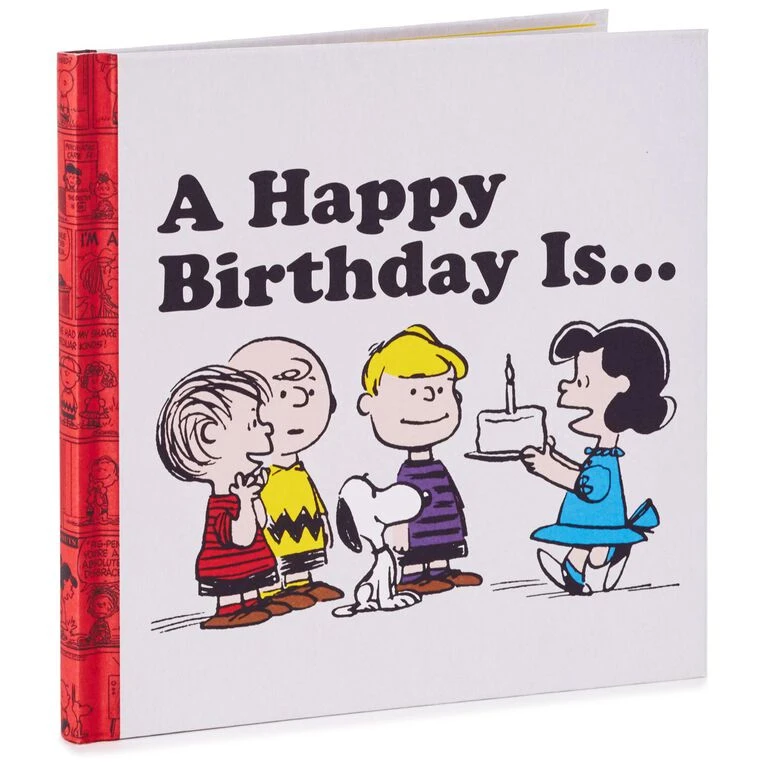 Hallmark Peanuts® A Happy Birthday Is… Book 3 Hallmark Peanuts® A Happy Birthday Is… Book