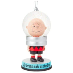 Hallmark Peanuts® Charlie Brown Big Dreams Snow Globe 8 Hallmark Peanuts® Charlie Brown Big Dreams Snow Globe -Hallmark Sales Store Peanuts Charlie Brown Figurine Big Dreams Snow Globe 1PAJ3548 03