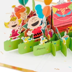 Hallmark Peanuts® Gang Celebrating You 3D Pop-Up Birthday Card 15 Hallmark Peanuts® Gang Celebrating You 3D Pop-Up Birthday Card -Hallmark Sales Store Peanuts Gang Snoopy 3D PopUp Birthday Card 1499LAD2739 04