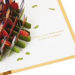 Hallmark Peanuts® Trick Or Treat 3D Pop-Up Halloween Card 10 Hallmark Peanuts® Trick Or Treat 3D Pop-Up Halloween Card -Hallmark Sales Store Peanuts Gang Snoopy 3D PopUp Halloween Card 1499IEH6991 03