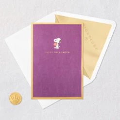 Hallmark Peanuts® Trick Or Treat 3D Pop-Up Halloween Card 11 Hallmark Peanuts® Trick Or Treat 3D Pop-Up Halloween Card -Hallmark Sales Store Peanuts Gang Snoopy 3D PopUp Halloween Card 1499IEH6991 04