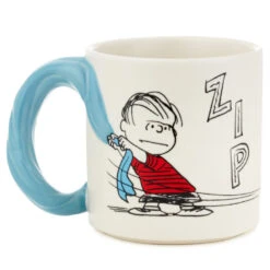 Hallmark Peanuts® Linus And Snoopy Dimensional Blanket Mug, 17 Oz.